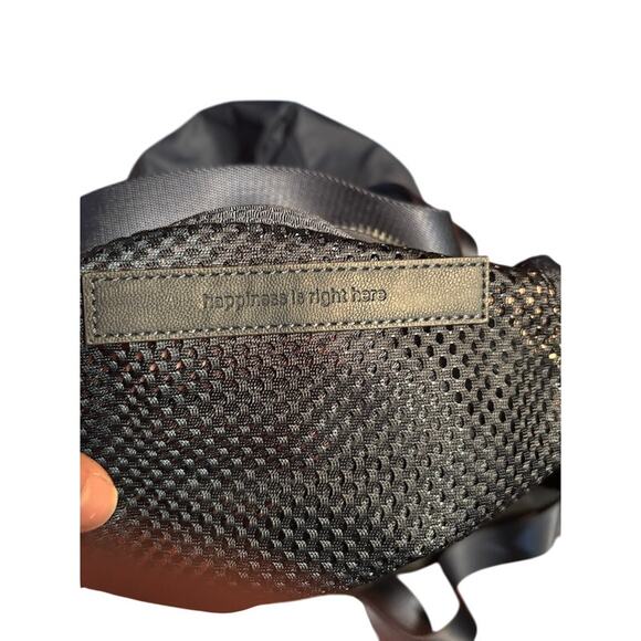 Lululemon Hot Mesh Tote bag Navy Blue Gym Beach Commuter Travel  large handbag - Picture 6 of 14